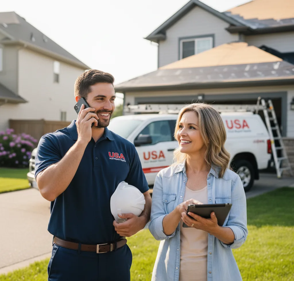 USA Roof Repair Experts customer support in Villa Rica